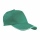 Cappellino personalizzato profilo bianco.