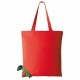 Borsa shopper ripiegabile a forma di fragola