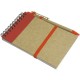 Block notes con penna senza righe Block notes con penna senza righe