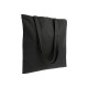 Shopper in cotone con zip di chiusira Shopper in cotone con zip di chiusira