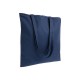 Shopper in cotone con zip di chiusira Shopper in cotone con zip di chiusira