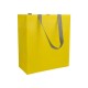 Shopper tnt laminato manici grigi a contrasto