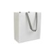 Shopper tnt laminato manici grigi Mini