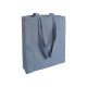 Shopper cotone riciclato e soffietto di 8 cm ca