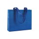Shopper in tnt laminato effetto glitterato Shopper in tnt laminato effetto glitterato