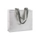 Shopper in tnt laminato effetto glitterato Shopper in tnt laminato effetto glitterato