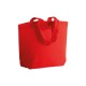 Shopper in Cotone manico corto e soffietto Shopper in Cotone manico corto e soffietto