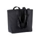 Shopper cotone soffietto alla base manici lunghi Shopper cotone soffietto alla base manici lunghi