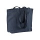 Shopper cotone soffietto alla base manici lunghi Shopper cotone soffietto alla base manici lunghi