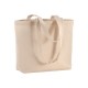 Shopper cotone soffietto alla base manici lunghi Shopper cotone soffietto alla base manici lunghi