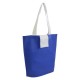 Shopper tnt pieghevole con bottone bicolore Shopper tnt pieghevole con bottone bicolore