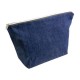 Beauty case in denim Stampa la tua Pubblicità