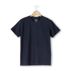 T-shirt colorata tessuto rigenerato