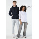 Felpa unisex in cotone e poliestere modello Snake interno garzato Felpa unisex in cotone e poliestere modello Snake interno garzato