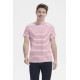 T-shirt Miles cotone pettinato e righe intessute Stampa il tuo logo T-shirt Miles cotone pettinato e righe intessute Stampa il tuo logo