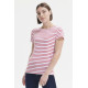 T-shirt donna modello a righe Miles Women T-shirt donna modello a righe Miles Women