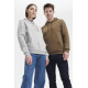 Felpa unisex modello Slam con capuccio