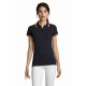 Polo con finiture su maniche e collo a contrasto modello Pasadena Women