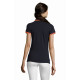 Polo con finiture su maniche e collo a contrasto modello Pasadena Women