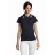 Polo con finiture su maniche e collo a contrasto modello Pasadena Women