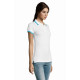 Polo con finiture su maniche e collo a contrasto modello Pasadena Women