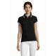 Polo con finiture su maniche e collo a contrasto modello Pasadena Women