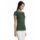 Polo con finiture su maniche e collo a contrasto modello Pasadena Women