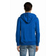 Felpa unisex modello con cappuccio ed interno in poliestere Sherpa