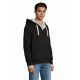 Felpa unisex modello con cappuccio ed interno in poliestere Sherpa