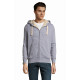 Felpa unisex modello con cappuccio ed interno in poliestere Sherpa