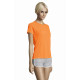 Magliette donna modello Sporty Women - t-shirt in poliestere traspirante