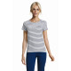 T-shirt donna modello a righe Miles Women T-shirt donna modello a righe Miles Women