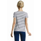 T-shirt donna modello a righe Miles Women T-shirt donna modello a righe Miles Women