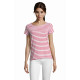 T-shirt donna modello a righe Miles Women T-shirt donna modello a righe Miles Women