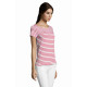 T-shirt donna modello a righe Miles Women T-shirt donna modello a righe Miles Women