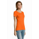 Maglietta donna Bio con trattamento agli enzimi modello Milo Women Maglietta donna Bio con trattamento agli enzimi modello Milo Women