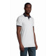 Polo unisex bicolore modello Prince finiture a contrasto Polo unisex bicolore modello Prince finiture a contrasto