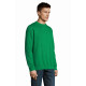 Felpa unisex modello New Supreme in cotone e poliestere