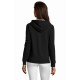 Felpa donna modello Soul Women - cappuccio a contrasto
