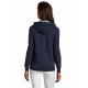 Felpa donna modello Soul Women - cappuccio a contrasto