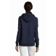Felpa donna modello Seven Women rifinitura in elastan