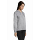 Felpa donna modello Seven Women rifinitura in elastan