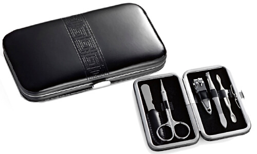 Set manicure in similpelle personalizzabili