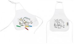 Grembiule per bambino da colorare NILO Grembiule per bambino da colorare NILO