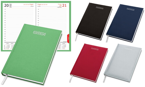Agenda copertina imbottita interno giornaliero Agenda copertina imbottita interno giornaliero