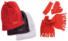 Set sciarpa guanti fascia Set sciarpa guanti fascia