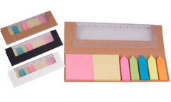 Porta post it con righello Porta post it con righello