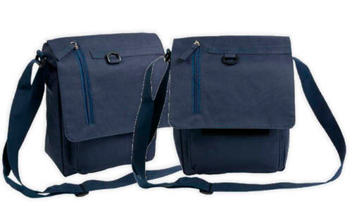 Borsello in colore blu personalizzabile ad un colore Borsello in colore blu personalizzabile ad un colore