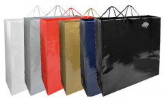 Shopper in carta laminata 45x15x49 cm Shopper in carta laminata 45x15x49 cm