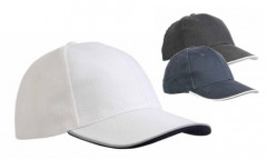 Cappellino in cotone 6 pannelli Cappellino in cotone 6 pannelli
